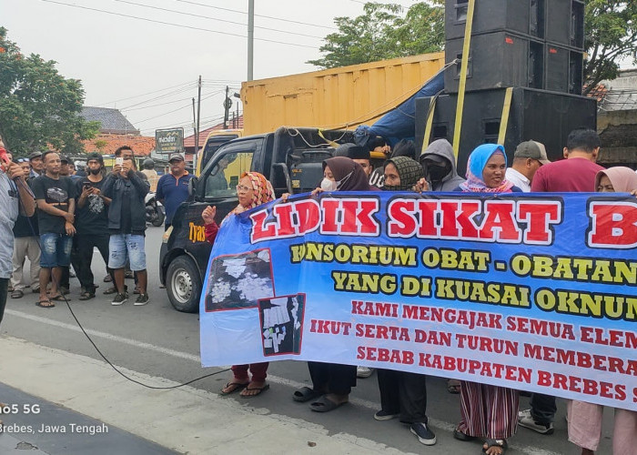 Peredaran Obat Terlarang di Brebes Marak, Ratusan Warga Geruduk DPRD