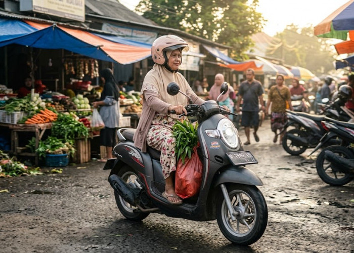 7 Motor Matic untuk Ibu Rumah Tangga, Nyaman ke Pasar dan Irit Bensin