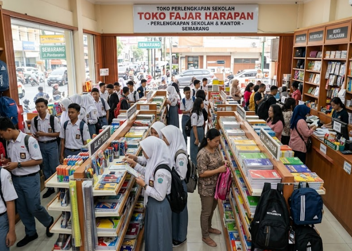 10 Daftar Toko Perlengkapan Sekolah Terbaik di Semarang, Lengkap dari Buku hingga Tas