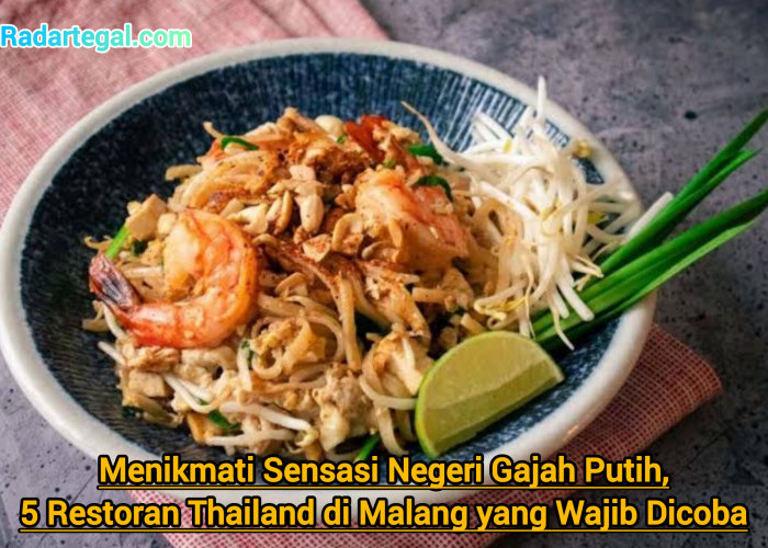 Menikmati Sensasi Negeri Gajah Putih, 5 Restoran Thailand di Malang yang Wajib Dicoba