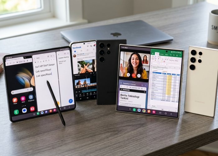 Pilihan HP Samsung Galaxy RAM Besar Terbaik untuk Multitasking