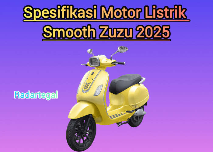 Bisa Tukar Baterai dan Garansi Seumur Hidup, Smooth Zuzu Jadi Motor Listrik Paling Worth It 2025!
