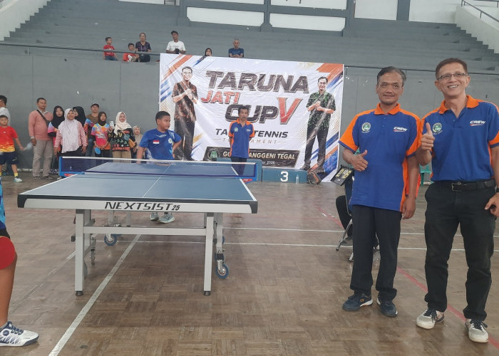 Geliat Tenis Meja di Tegal: 500 Peserta Banjiri Taruna Jati Cup 5
