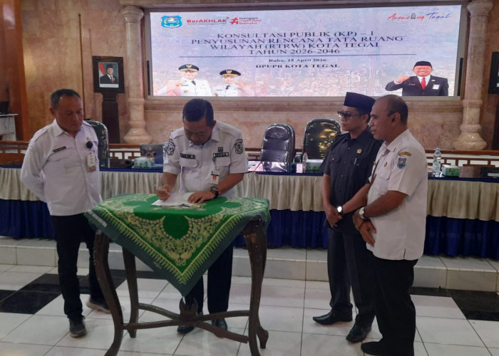 Perbarui RTRW, Pemkot Tegal Gelar Rapat Konsultasi Publik
