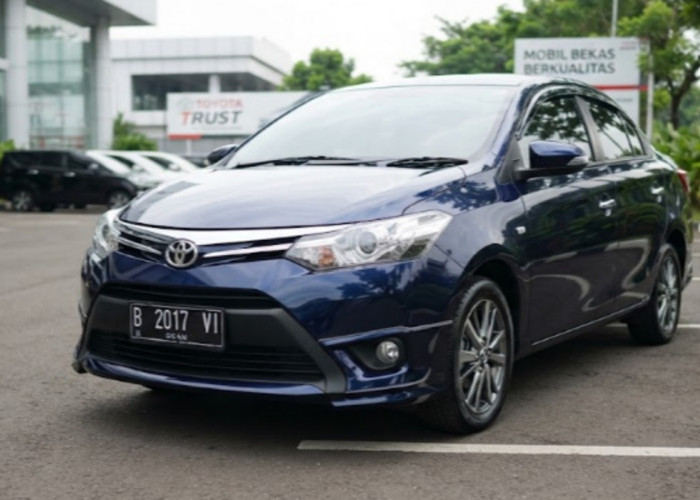 Tampil Eksekutif Harga Terjangkau! Cek Pasaran Harga Vios G 2017 Bekas