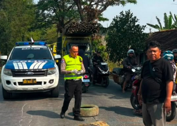 Alami Microslep, Pengendara Alami Kecelakaan di Jalan Brebes-Jatibarang, Begini Nasibnya