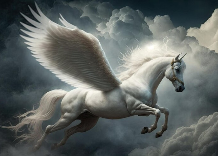 5 Mitos tentang Hewan Mitologi Kuda Sembrani, Sering Dianggap Mirip Pegasus dari Yunani