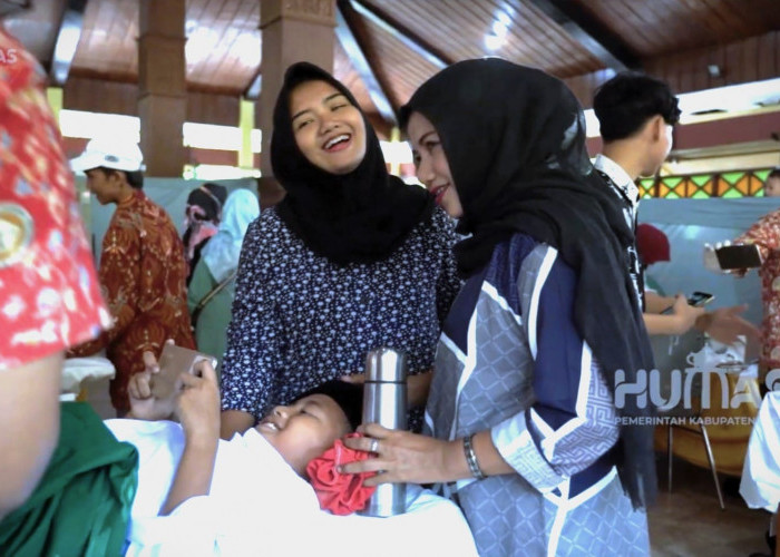 185 Anak Ikut Sunat Massal Gratis di HUT Korpri Kabupaten Tegal  