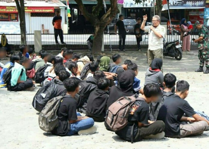 41 Remaja Digelandang Polisi usai Nekat Hadang Truk, Ada yang dari Brebes dan Bumiayu 
