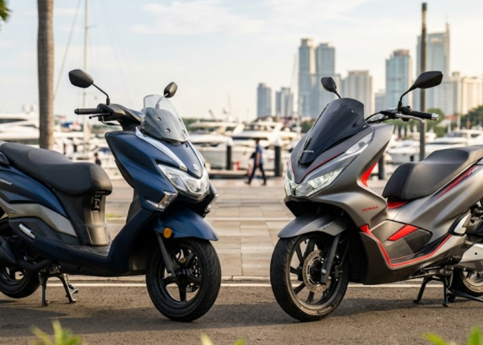 Bongkar Kelebihan Suzuki Burgman 150 dibanding PCX, Benarkah Fiturnya Jauh Lebih Mewah?