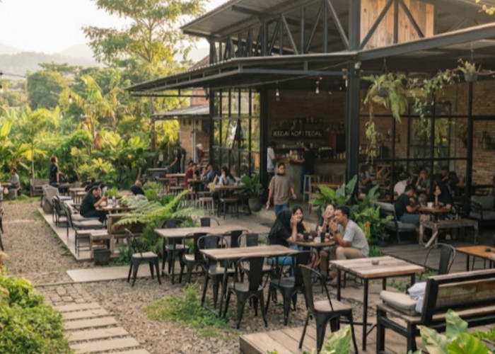 5 Cafe di Tegal Konsep Outdoor Industrial: Suasana Luas Asyik Buat Hangout!
