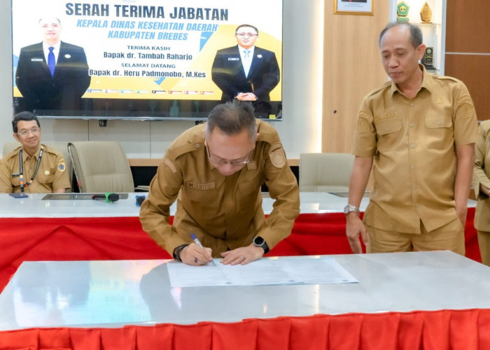 Dokter Heru Padmonobo Nakhodai Dinkes Brebes