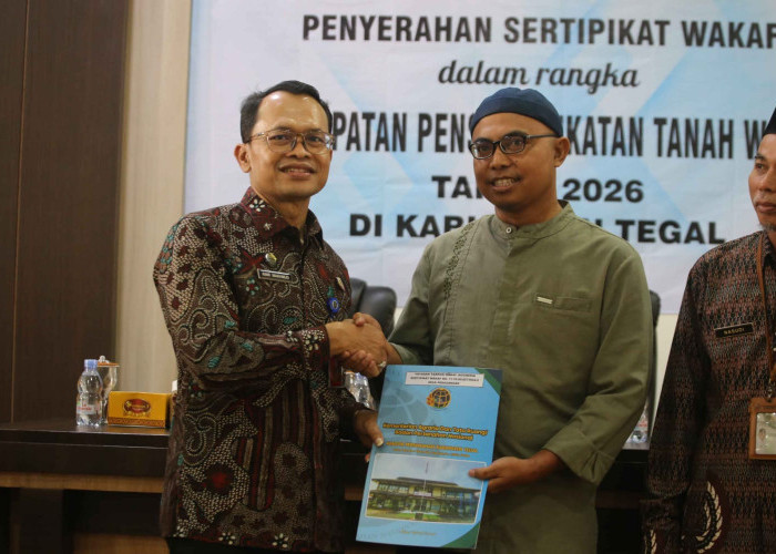 Pemkab Percepat Pensertifikatan Tanah Wakaf di Kabupaten Tegal