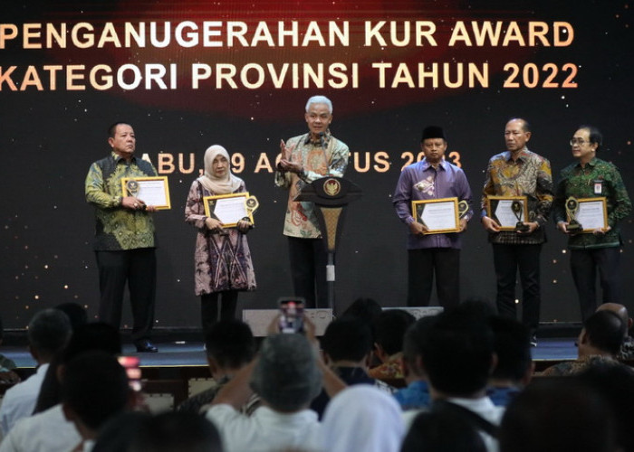 Hattrick KUR Award, Jateng Kembali Jadi Provinsi Terbaik Penyalur KUR Nasional