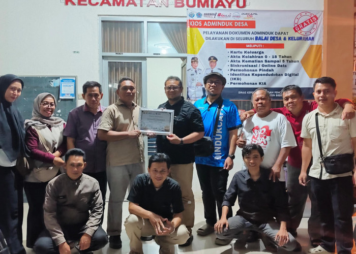 Disdukcapil Brebes Raih Kategori Stand Terbaik dalam Ajang GBF 2026