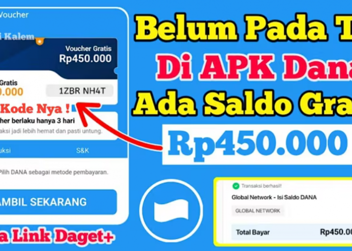 Bongkar! Ini 5 Cara Dapat Saldo Dana Gratis Hingga Rp450 Ribu Setiap Hari