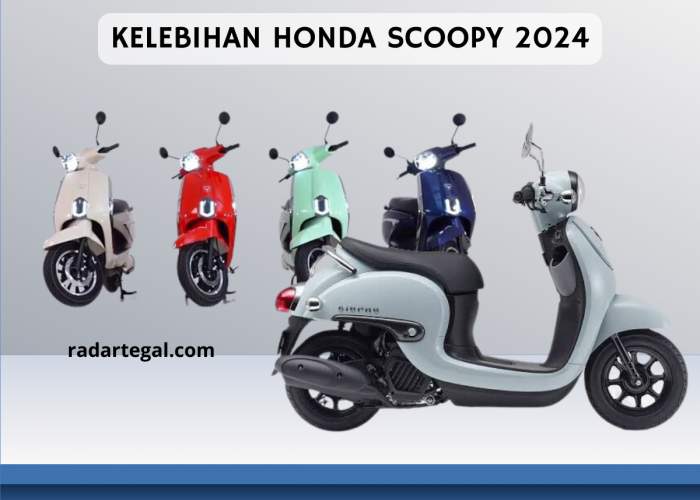 Tambah Kekinian! Ini Bocoran Kelebihan Honda Scoopy 2024 Bikin Anak Muda Maju Terdepan
