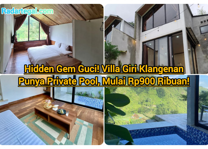 Hidden Gem Guci! Villa Giri Klangenan Punya Private Pool & View Pegunungan, Mulai Rp900 Ribuan!