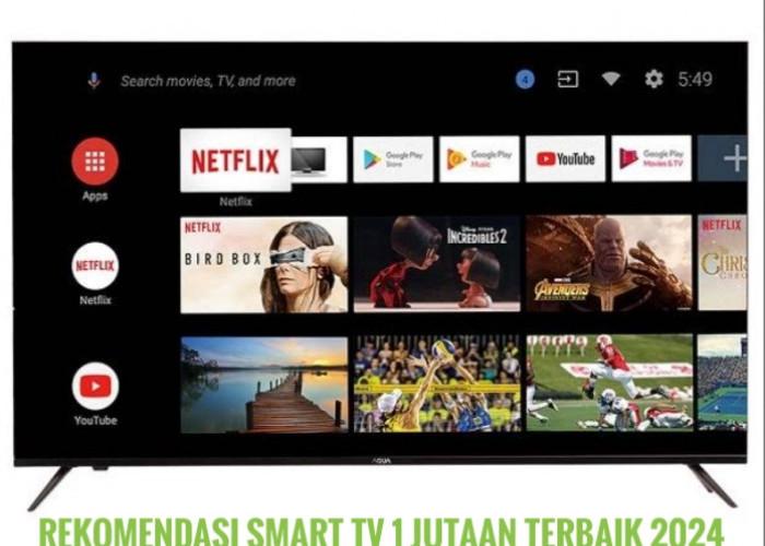 Rekomendasi Smart TV 1 Jutaan Terbaik 2024, Murah tapi Kualitasnya gak Murahan