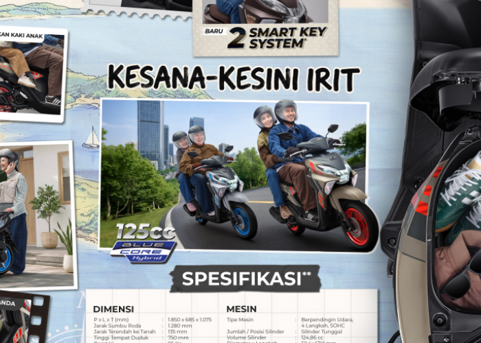 Menguji Keunggulan Yamaha Gear Ultima di Tanjakan Ekstrem Wisata Guci Tegal