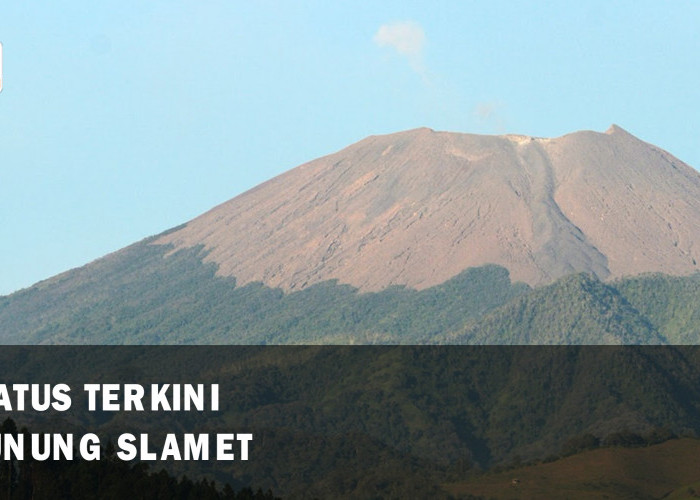 Status Gunung Slamet Naik ke Level 2 Waspada, Pendakian Ditutup, Warga Dihimbau Tetap Tenang