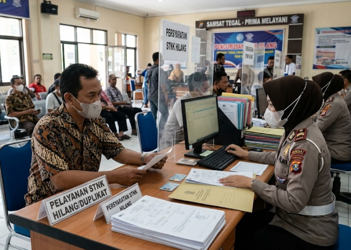 Cara Mengurus STNK Hilang di Samsat Tegal Tanpa Calo, Ini Biaya Resmi Terbaru 2026