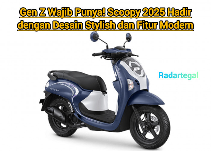 Gen Z Wajib Punya! Honda Scoopy 2025 Hadir dengan Desain Stylish dan Fitur Modern