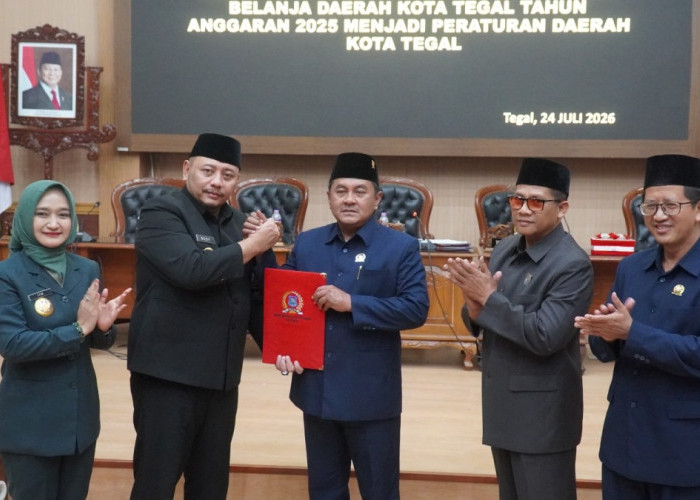 APBD Kota Tegal TA 2025 Sah Ditetapkan Jadi Perda, Realisasi Defisit Berbalik Jadi Surplus
