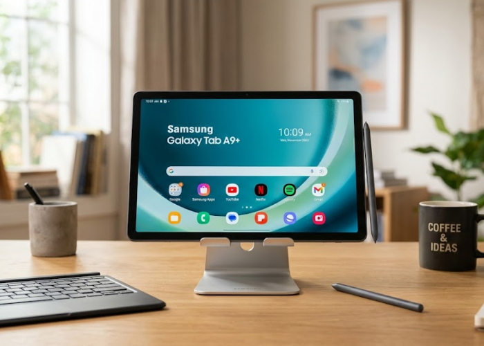 Review Samsung Galaxy Tab A9+ untuk Pelajar, Tablet 3 Jutaan yang Cocok untuk Belajar Online