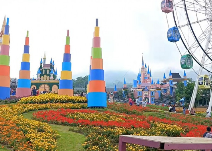 4 Taman Bunga Instagramable di Jawa Tengah Paling Sering Dikunjungi