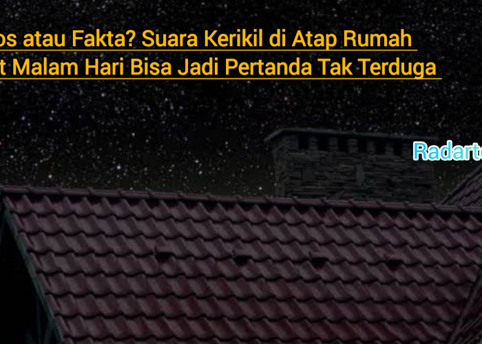 Mitos atau Fakta? Suara Kerikil di Atap Rumah Saat Malam Hari Bisa Jadi Pertanda Tak Terduga 
