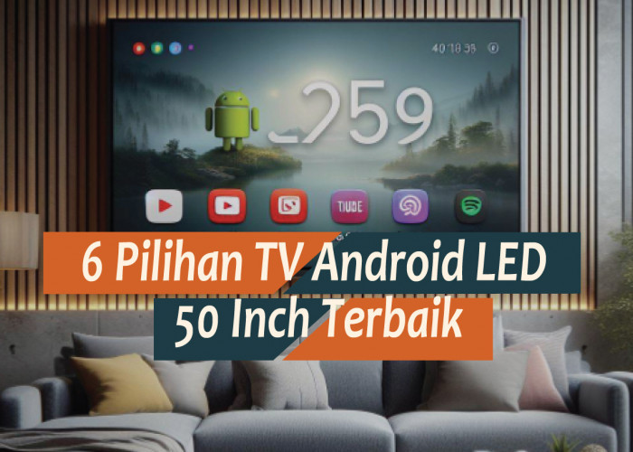 6 Rekomendasi TV Android LED 50 Inch Terbaik, Hadirkan Tontonan Berkualitas Untuk Keluarga