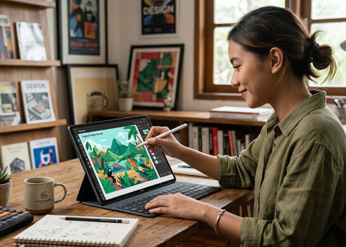 5 Rekomendasi Tablet Huawei untuk Desain Grafis 2026, Layar Tajam dan Support M-Pencil