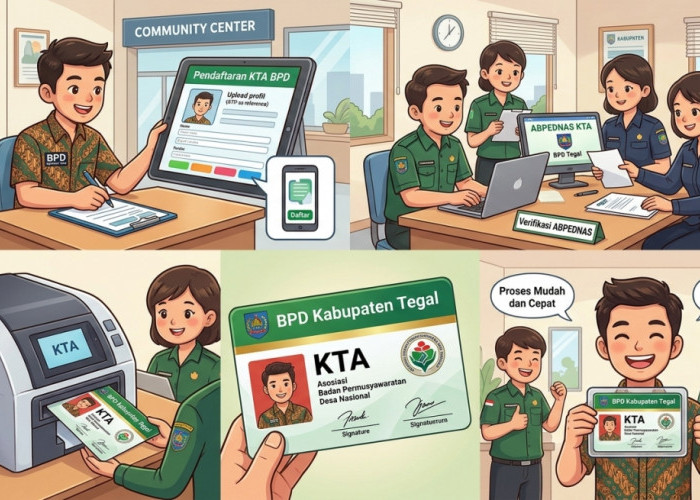 KTA BPD Tegal Minim Progres, Bupati Ischak Instruksikan Camat Turun Tangan