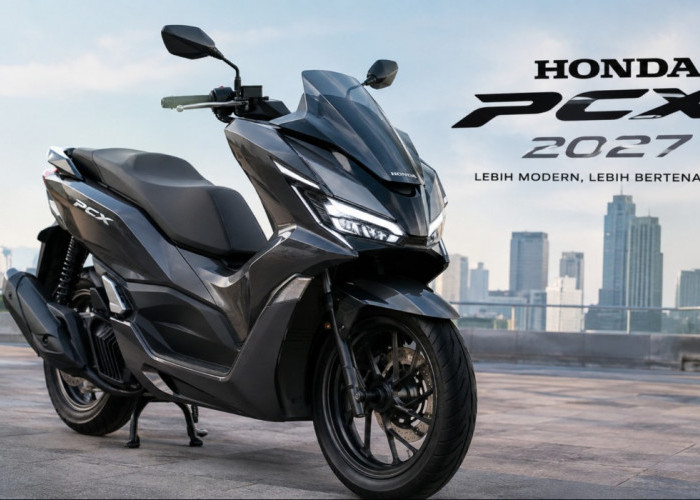 Honda PCX 2027 Desain Baru, Mampukah Saingi NMAX Turbo?