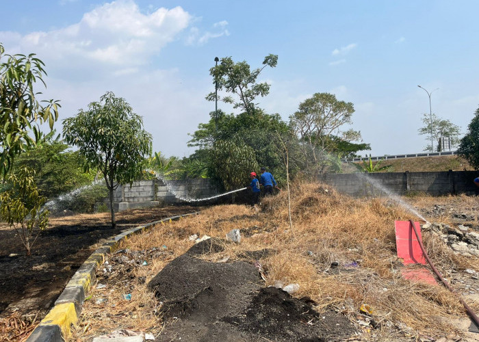 Buntut Kebakaran Lahan Dekat Jalur Tol di Tegal: Dua Anak Buat Surat Pernyataan