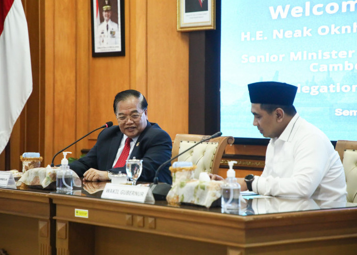Jajaki Kolaborasi Sektor Pendidikan Hingga Pertanian dengan Pemprov Jateng, Delegasi Kamboja Temui Wagub