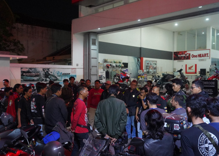 82 Bikers Honda Community Jateng di Pemalang Ikuti Sosialisasi Honda Bikers Day 2024