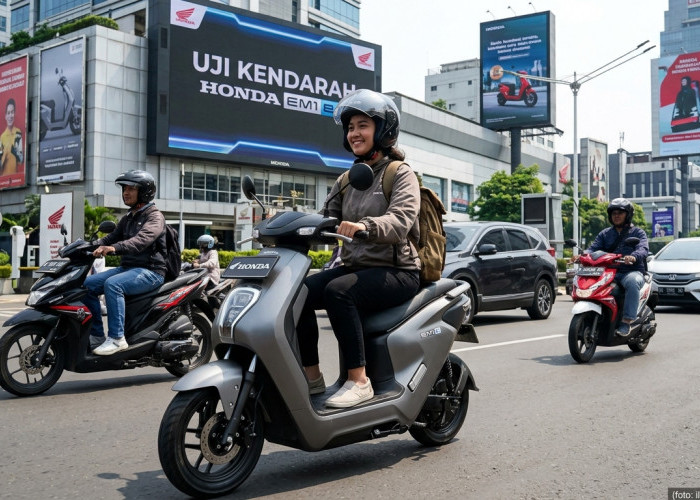 Review Honda EM1 e: Skuter Listrik Andal Pilihan Utama untuk Mobilitas Perkotaan Modern