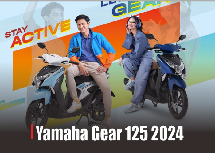 Yamaha Gear 125 Tampil Menggoda Usai Penyegaran, Begini Penampakannya 4 Warna Barunya