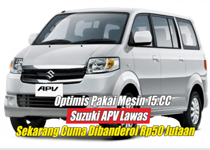 Optimis dengan Mesin 1.5 CC-nya, Suzuki APV Lawas Dibanderol Murah Hanya Rp50 Jutaan Saja, Ini Spesifikasinya