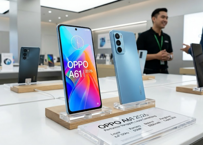 Oppo A61 2026 Layak Dibeli? Ini Review Lengkap HP Entry Level dengan Baterai Awet untuk Sekolah