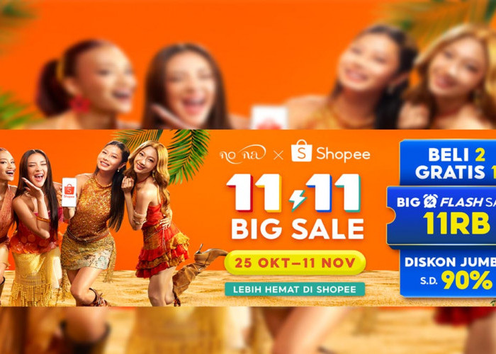 Kolaborasi no na x Shopee Rayakan Momen Belanja bareng di 11.11 Big Sale 