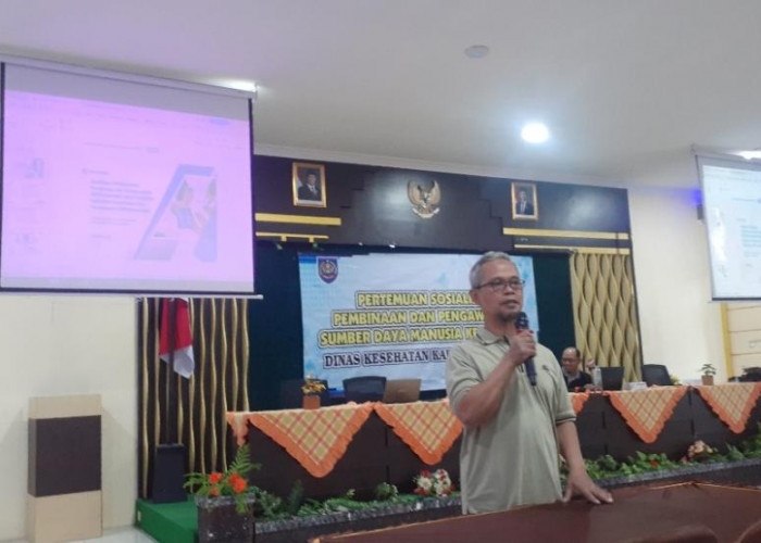 Sosialisasi Pembinaan dan Pengawasan SDM Kesehatan Digelar Dinkes Kabupaten Tegal Gelar