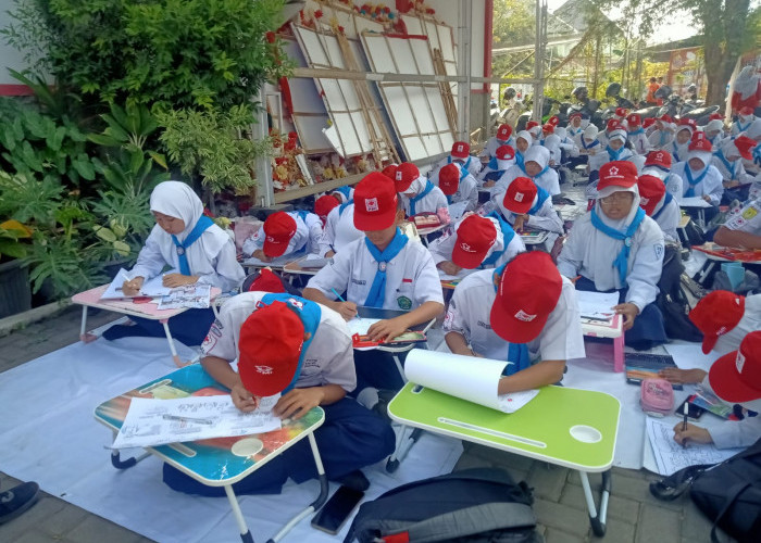 Semangat Kemanusiaan! MTs Model Ihsaniyah Kirim 4 Tim di Uji Kecakapan PMR Madya PMI Kota Tegal