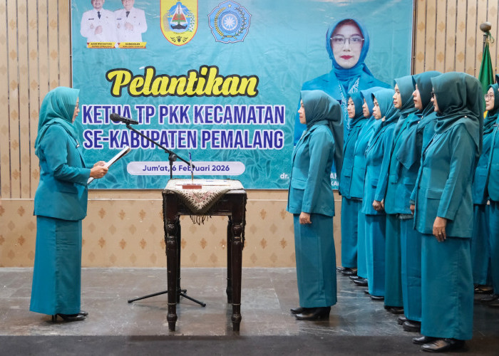 Ketua PKK Kecamatan se Pemalang Dilantik, Bupati Harap Sinergi Kian Kuat
