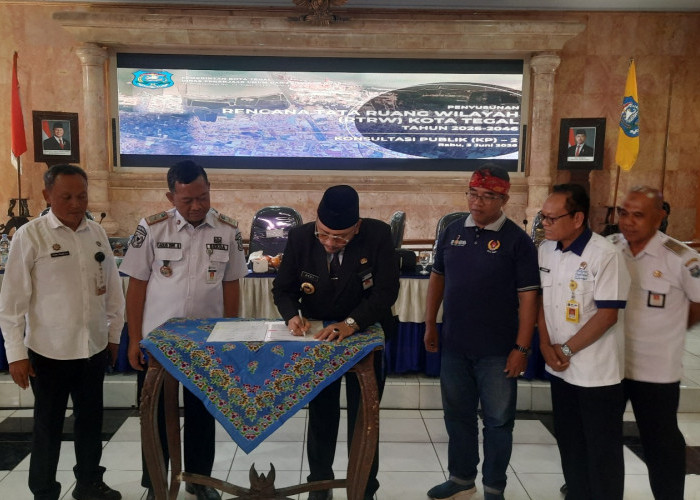 Matangkan Revisi RTRW Kota Tegal, Pemkot Gelar Konsultasi Publik