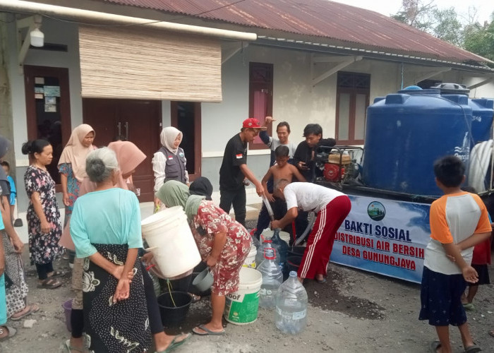Krisis Air Bersih di Pemalang: Warga Dukuh Tando Gunungjaya Terima Bantuan