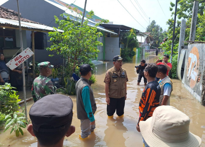 Pantau Banjir di Tegal, Pj. Wali Kota: Penanganan Sudah Kita Lakukan