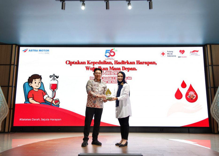 Rayakan HUT ke-56, Astra Motor Health Salurkan 560 Kantong Darah